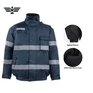 Hi Vis Reflective Flame Retardant Breathable Cotton Safety <b>Work</b> Pants <b>Waterproof</b> High Visibility Workwear Construction - Product Image 6