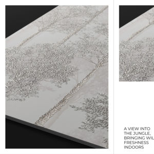 Carreaux de porcelaine sophistiqués 60x120 cm 600x1200 mm 24x48 pouces Grand format Surface élégante Parfait pour les murs et sols intérieurs modernes - Product Image 1