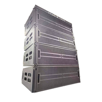 Haut-parleur Line Array externe à trois voies de performance professionnelle de grande envergure, série LS3 MRL, avec aimant néodyme, 8 Ohm 250W, enceinte en bois LF