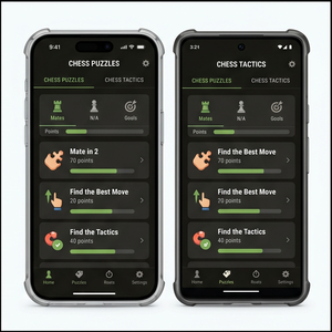 Aplicación de ajedrez Royalcraft: Juega en línea, aprende estrategia, rompecabezas, análisis y partidas multijugador IOS/Android y MAC - Product Image 2