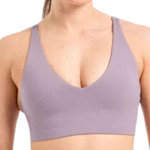 Sujetador deportivo de yoga para mujer, con relleno, soporte, top corto, suave, elástico, transpirable, para correr, gimnasio, entrenamiento, ropa deportiva - Product Image 3