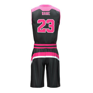 Uniforme de Baloncesto sin Mangas de Verano, Sublimado, Antibacterial, Transpirable, de Secado Rápido, Talla Grande, con el Mejor Diseño, en Oferta - Product Image 3