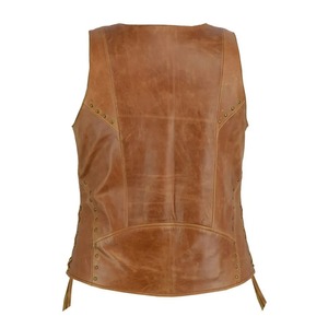 Chaleco de Cuero para Mujer de Alta Calidad, Gran Venta, Nuevo Modelo 2026, Chaleco de Cuero Genuino para Mujer para Uso Casual - Product Image 4