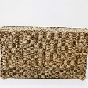 Caja de Almacenamiento Rectangular Tejida a Mano de Artex Dong Thap, de Mimbre, Rústica, Ecológica, Multifuncional, con Forro de Tela para Decoración del Hogar - Product Image 2
