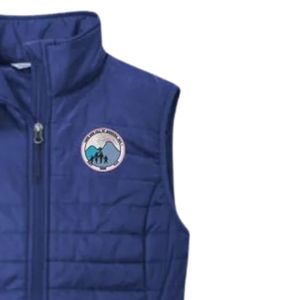 Jack and Jill Ladies Royal Blue <b>Packable</b> Puffer Vest Lightweight Quilted Sleeveless Outdoor <b>Jacket</b> - Product Image 4