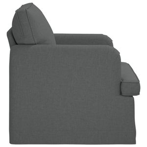 Sillón de tela para sala de estar, color gris oscuro, 33,07 x 31,50 x 33,46 pulgadas - Product Image 5