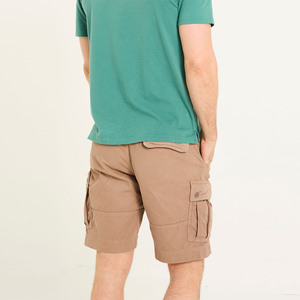 Pantalones Cortos Cargo de Lujo a Cuadros para Hombre, Estilo Urbano, Tácticos, Deportivos, con Cordón Ajustable, Tejidos, Personalizados, Venta al por Mayor - Product Image 2