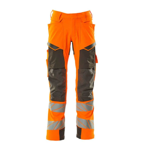 Hot Sale Men's Working Wear New Design Reflective <b>Tape</b> Safety Construction Cargo Pocket Pants - Product Image 1