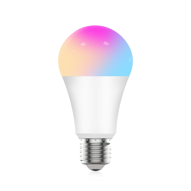New Upgraded Version Tuya Smart WiFi 9W Mini RGBCW E27 LED Bulb with 16 Million Colors and Warm White Adjustment PST-WFA19