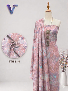 Tela de Chifón con Estampado Floral, Modelo 8027, 100% Poliéster, 58/60 Pulgadas, Ligera, Transpirable, 60GSM, para Prendas de Mujer - Product Image 2