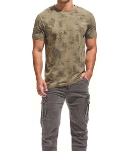 Nouveau design T-shirt décontracté pour homme 100 % coton tricoté à manches courtes imprimé avec caractéristiques anti-boulochage et écologiques Bangladesh - Product Image 1