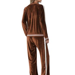 Conjunto Deportivo Sexy de Terciopelo Brillante para Mujer, Ropa Deportiva, Traje de Terciopelo para Mujer - Product Image 6