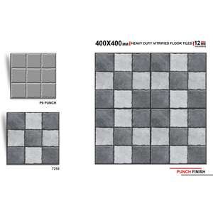 Azulejos de estacionamiento de piso digital 400x400mm para exteriores de alta resistencia 40x40cm suministro de cerámica de porcelana 16x16 - Product Image 3