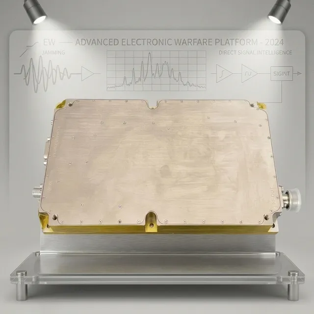 High Power RF Amplifier 500-2500MHz 50W GaN Wideband High Linearity 47dB Gain Compact PA Module for 5G RF Systems