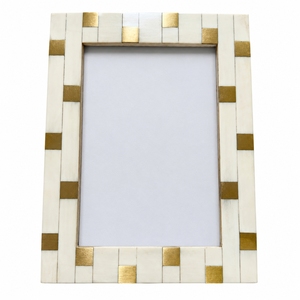 Cadre photo léger fait main de qualité supérieure pour incrustations en os, idéal pour photos de famille, bureaux et décoration intérieure élégante - Product Image 4