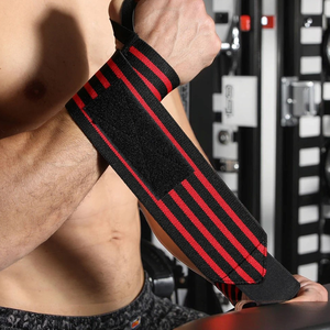 Weightlifting Wrist <b>Wraps</b> Wear-Resistant Heavy Duty Thumb Loop Best Wrist Brace Training Bodybuilding Unisex One - Product Image 6