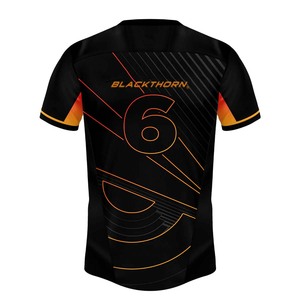 Camiseta de Fútbol con Cuello en V, Sublimación Completa, Manga Corta, Absorbe la Humedad, Elástica en Cuatro Direcciones, Transpirable, Ecológica, Ajuste Atlético - Product Image 4