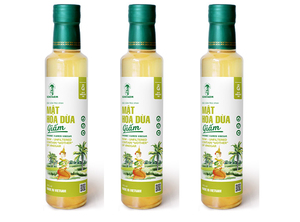 Vinaigre de fleur de coco Vietdelta Holiday 5 100% naturel, vinaigre de nectar de coco pour salade en bouteille - Product Image 2