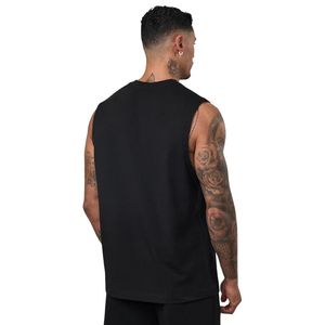 Camiseta Deportiva sin Mangas para Hombre, Negra, para Gimnasio, Entrenamiento, Fitness y Deportes - Product Image 2