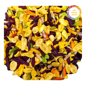 Premium Vacuum Fried <b>Dried</b> VF Mixed Fruit <b>Vegetable</b> Chips For Wholesale - Product Image 2