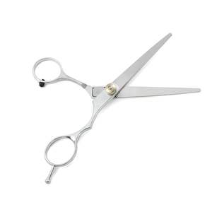 Tijeras de Peluquería Profesionales de Acero Inoxidable para Hombre, para Diestros, 28 Dientes, Punta Redonda, Mango Mediano, para Adelgazar el Cabello, Marca TAIDOC - Product Image 4