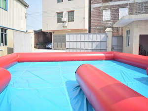 Toboggan aquatique gonflable géant à air continu - Toboggan aquatique extra-long de qualité commerciale pour événements en plein air et fêtes dans la cour - Product Image 2