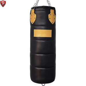PU Kick <b>Boxing</b> MMA Training Punching <b>Bags</b> Heavy 25KG Lightweight Free <b>Standing</b> Hanging Adjustable Height Gym - Product Image 5