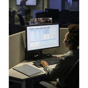 Specchio di Sicurezza Convesso Clip-On 6.7'' X 3'', Regolabile a 360 Gradi, Specchio Retrovisore per Sicurezza Personale - Product Image 5