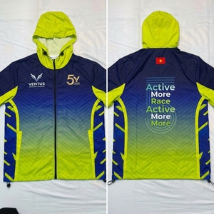 Custom <b>Lightweight</b> Windbreaker <b>Jacket</b> Windproof <b>Running</b> Training <b>Jacket</b> OEM ODM - Product Image 1