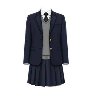 Uniformes Escolares al por Mayor, Diseño Clásico, Mezcla de Algodón y Poliéster, Transpirables, Cómodos, Duraderos, Formales, Tallas Personalizadas, Venta al por Mayor - Product Image 1