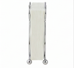 Porta Servilletas de Acero Inoxidable con Acabado Pulido Espejo, Perfecto para Uso en Mesa de Comedor y Cocina, Elegante y Organizador - Product Image 2