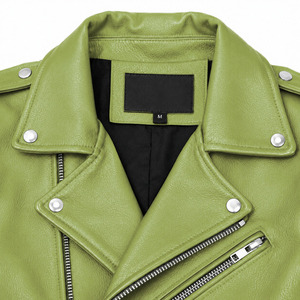 High Quality Stand Collar <b>Leather</b> <b>Jacket</b> For Outdoor Wear Hot Selling <b>Men</b> Clothing <b>Leather</b> <b>Jackets</b> New Fashion Latest Arrival - Product Image 6
