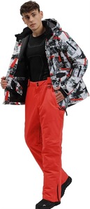 Heavy Duty Unisex Heated Ski Suit Waterproof -Tex Snow Wear Set for Extreme Cold Weather with Wool Insulation - Product Image 4