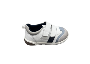 Chaussures décontractées unisexes pour bébé, dessus en maille blanche, doublure en peau de porc, fermeture à lacets, soutien de la voûte plantaire, semelle antidérapante, respirantes, adaptées à toutes les saisons - Product Image 3