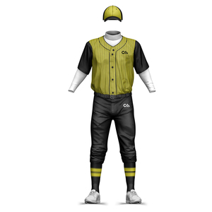 Uniforme de baseball de nouvelle conception de bonne qualité avec vêtements d'équipe de qualité supérieure, vente en gros et prix abordable - Product Image 2