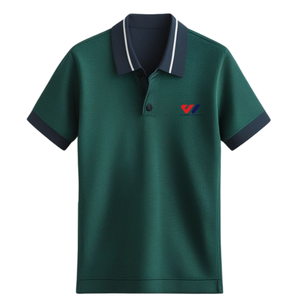 เสื้อโปโลชาย แขนสั้น ผ้าฝ้าย แห้งเร็ว พิมพ์ลายโลโก้ สวมใส่สบาย เหมาะสำหรับกอล์ฟ สัมผัสนุ่ม รับสกรีนโลโก้ตามแบบ - Product Image 4