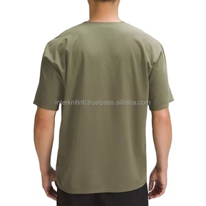 2026 Men's Anti-Bacterial <b>100</b>% Cotton/ <b>Polyester</b>/Cotton Canvas Breathable Quick Dry T-<b>Shirt</b> | Regular Fit Odor-Resistant Collar - Product Image 2