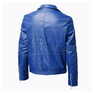 Veste d'hiver en cuir pour homme de qualité supérieure avec doublure douce et look tendance, idéale pour toutes les saisons - Product Image 2
