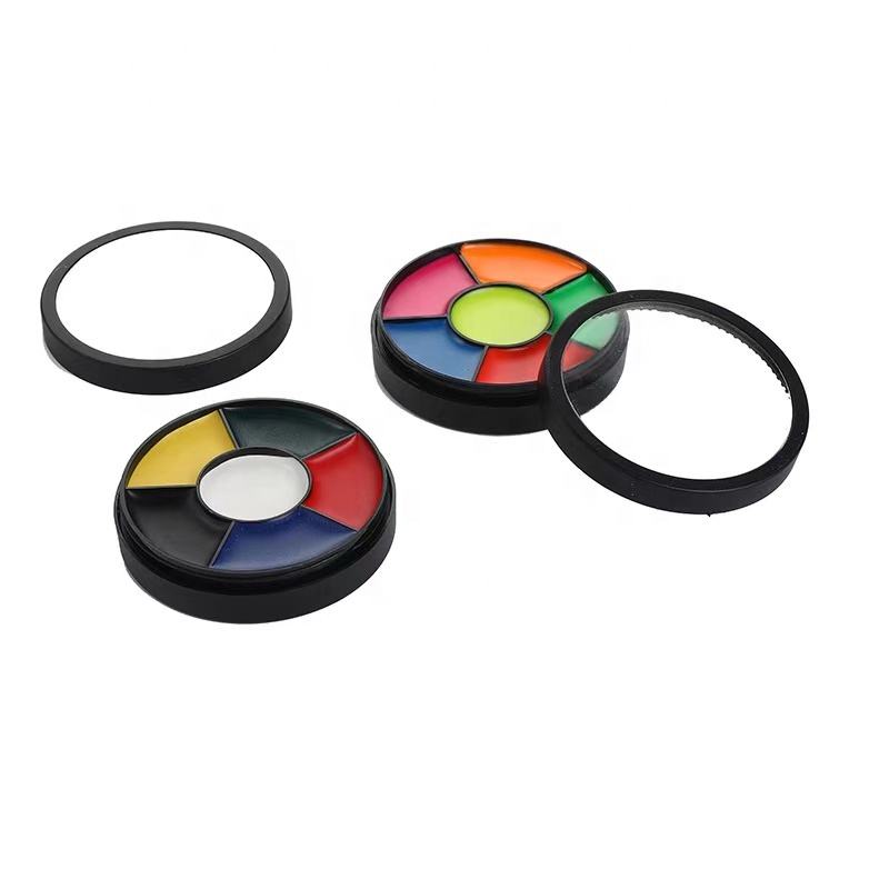 6 paleta de la pintura de la cara del color