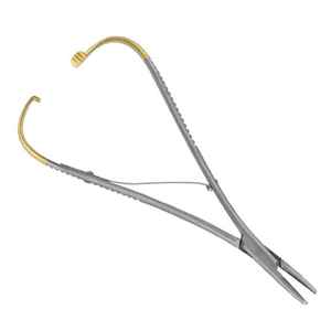 Portaagujas Mathieu de 140 mm TC, Instrumento Quirúrgico Premium Modelo HEX-NH-65, Agarre de Precisión para una Sutura Precisa, Dental - Product Image 6