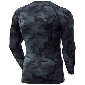 Camiseta de Compresión para Hombre, Estilo Rash Guard, para MMA, Jiu Jitsu, Bjj, de Secado Rápido, para Gimnasio, Running y Entrenamiento - Product Image 5