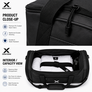 Sac de sport robuste pour uniforme d'arts martiaux personnalisé, sac de transport pour équipement sportif OEM ODM avec logo personnalisé - Product Image 3