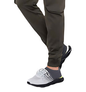 กางเกงลำลองผู้ชายทรงสบาย เอวกลาง ผ้าเนื้อนุ่ม ยืดหยุ่น ไม่ยับ 100% ผ้าฝ้าย ซิปหน้า ทรงตรง น้ำหนักปานกลาง - Product Image 3