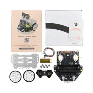 FYX Stock Original Micro: Maqueen Plus V2 Ni MH Batería recargable Advanced STEM Education Robot kit para Micro: Bit Board - Product Image 4