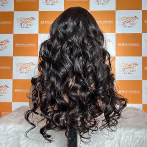 วิกผมคนหยักศกธรรมชาติสีธรรมชาติปรับแต่ง100% วิกผมเวียดนามดิบยังไม่ผ่านกระบวนการ - Product Image 4