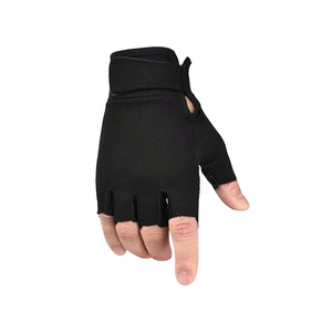 Leather Fitness <b>Gloves</b> Button Closure Breathable Non Slip Grip <b>Weight</b> Lifting Gym Workout <b>Gloves</b> Unisex grip sports <b>gloves</b> work - Product Image 1