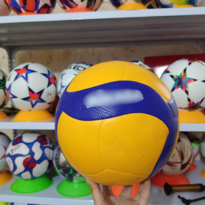 Balón de Voleibol de Cuero PU Tamaño 4 5, Diseño Personalizado, Proceso de Termosellado, para Equipos de Club, Suministro Directo de Fábrica - Product Image 5