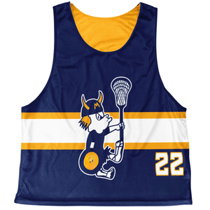Lacrosse Training Pinnies Custom Sublimated Mesh Vest Lightweight Team Sportswear OEM ODM Factory - Product Image 1
