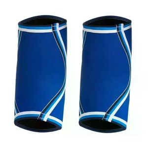 <b>Compression</b> Elbow <b>Sleeve</b> Joint Support for Fitness Training Blue Stripe Neoprene Elastic <b>Arm</b> <b>Sleeve</b> Manufacturer Wholesale - Product Image 1