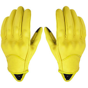 Gants de moto de course légers avec logo personnalisé, adhérence forte, en cuir respirant, sensation confortable, protection pour la conduite et les voyages - Product Image 2